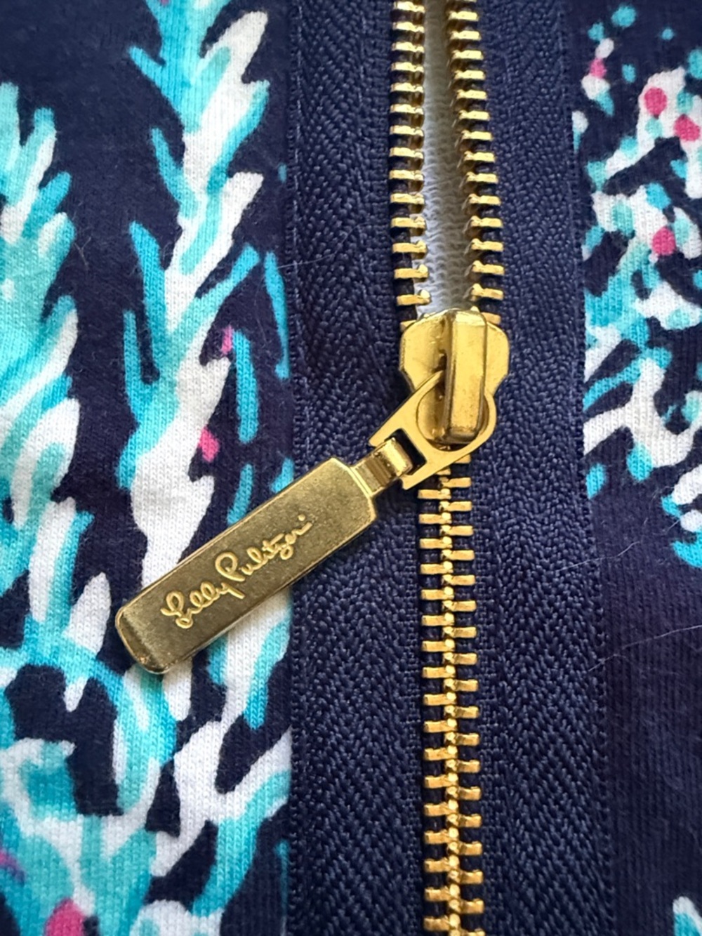 Lilly Pulitzer Good Reef Leona Full Zip Jacket - Picture 6 of 12